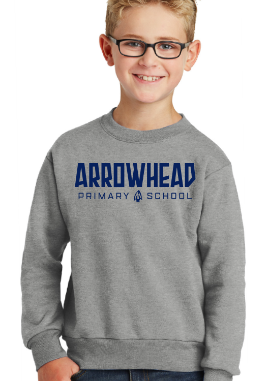 YOUTH GREY CREW