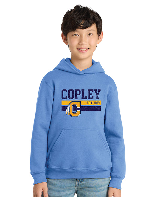 COPLEY CAROLINA BLUE HOODIE